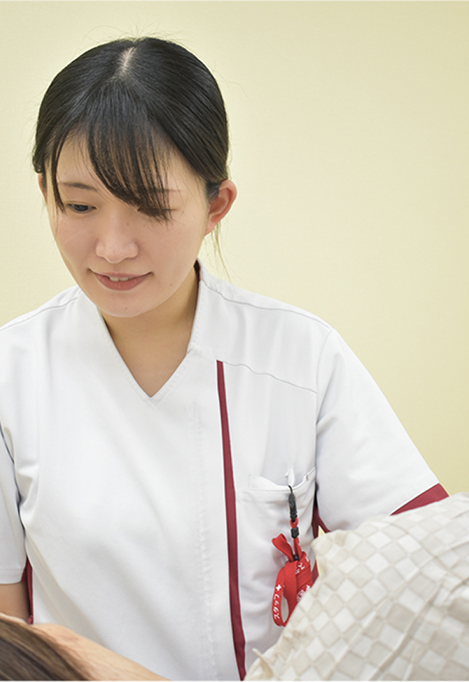 患者さんに寄り添う温かい看護