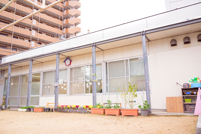 川崎病院の保育室の外観